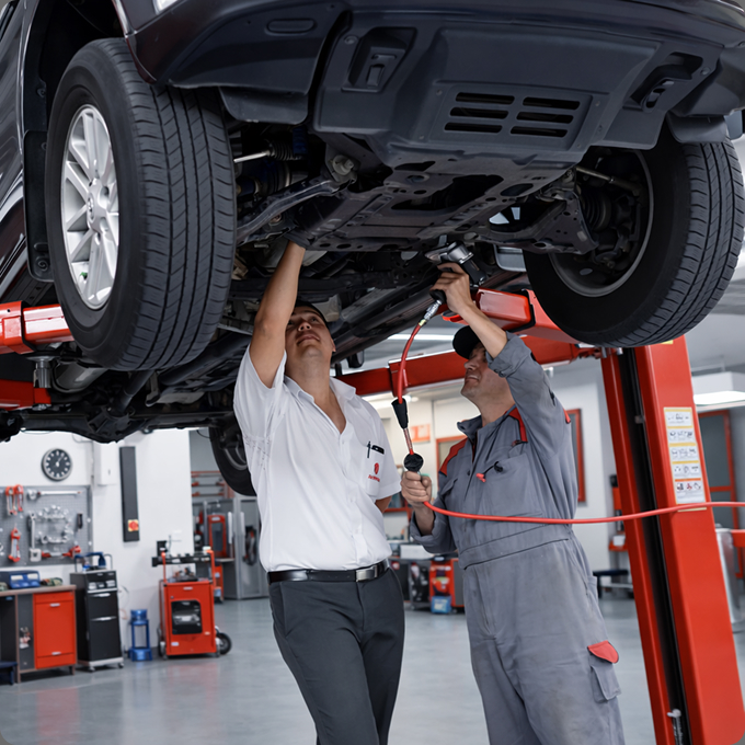 A modern business website template showcasing services and contact information.